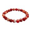 Wholesale: Banded Carnelian Bracelets