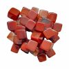 Carnelian Tumbled Cube
