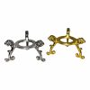 Silver & Gold Metal Sphere Stand - Small