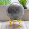 Purple Labradorite Sphere 565g 73mm