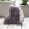 Amethyst Cluster Flat Base 291g 3.4x2.8in