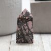 Rhodonite Obelisk Point Tower 65g 1x2in
