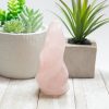 Rose Quartz Flame 310g 2x4.4in