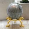 Purple Labradorite Sphere 181g 50mm
