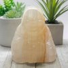 Yellow Jade Laughing Buddha 1200g 4x4.5in