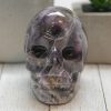 Dream Chevron Amethyst Skull 599g 2.4x3in