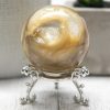 Large Golden Mica Sphere 214g 53mm