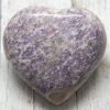 Large Unicorn Stone Heart 161g 2.8x2.4in