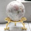 Moonstone Golden Sunstone Sphere 144g 47mm