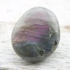 Purple Labradorite Palm Stone 43g 1.5x1.8in