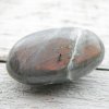 Purple Labradorite Palm Stone 32g 1x1.8in