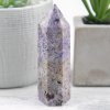 Purple Sphalerite Point Tower 108g 1.2x3.4in