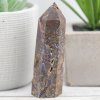 Purple Brecciated Jasper Point Tower 97g 1x3.5in