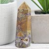 Purple Brecciated Jasper Point Tower 82g 1x3.3in