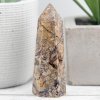 Purple Brecciated Jasper Point Tower 77g 1x3in