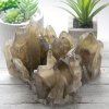 Natural Smoky Citrine Cluster 1891g 7x4in