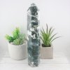 X-Large Moss Agate Druzy Tower 968g 2x9.5in