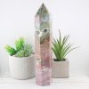X-Large Ocean Jasper Moss Agate Druzy Tower 975g 2x10in