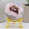 Flower Agate Pink Amethyst Sphere